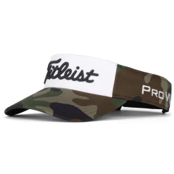 TITLEIST 2020 SPECIAL EDITION WOODLAND CAMO TOUR COTTON VISOR