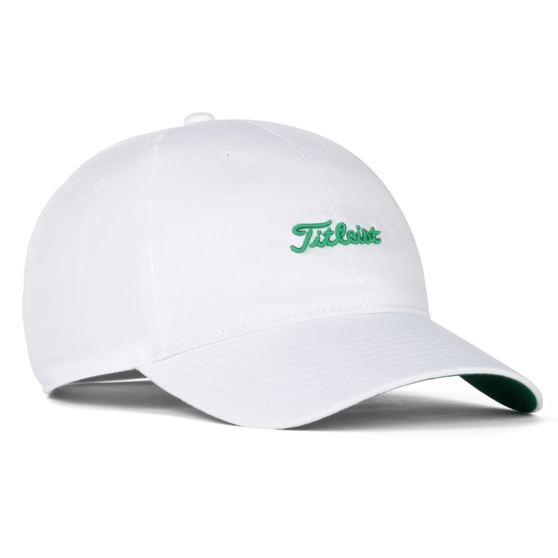TITLEIST 2020 LIMITED EDITION ST. PATRICK’S DAY LIGHT WEIGHT NANTUCKET HAT, WHITE/GREEN - Image 2