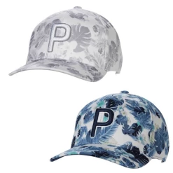 PUMA GOLF FLORAL PATTERN SNAPBACK CAP
