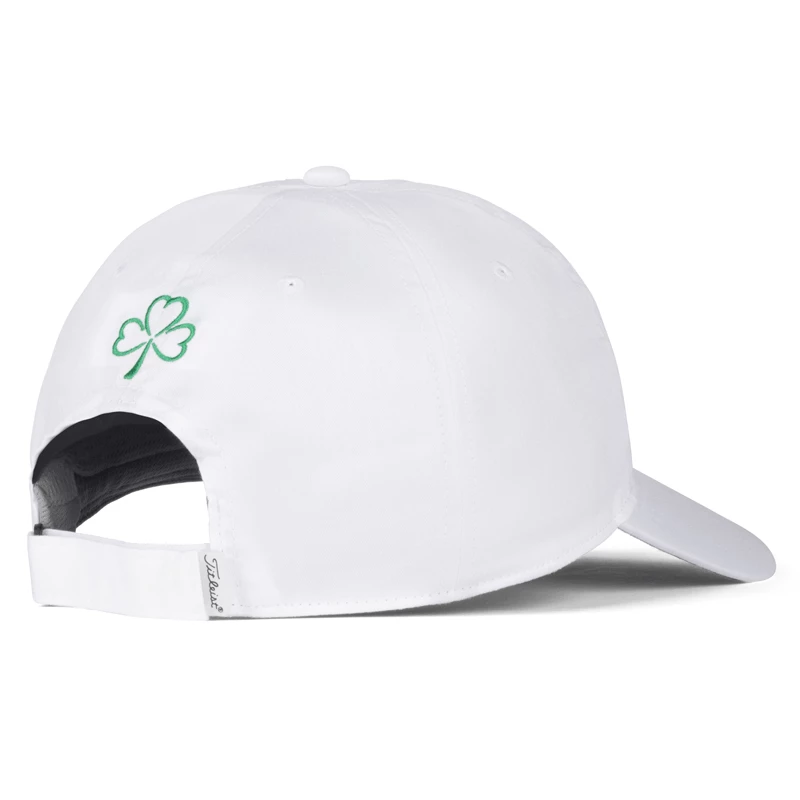 TITLEIST 2020 LIMITED EDITION ST. PATRICK’S DAY LIGHT WEIGHT NANTUCKET HAT, WHITE/GREEN - Image 4