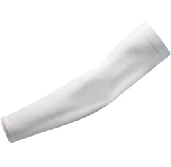 FOOTJOY PERFORMANCE SUN SLEEVES, UNISEX, ONE SIZE, PAIR, WHITE/GREY/BLACK