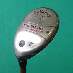 LH Callaway Golf Big Bertha Heavenwood 20° Hybrid 3H Iron Graphite Regular