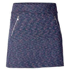 Daily Sports Alvina Night Blue 18in Womens Golf Skort