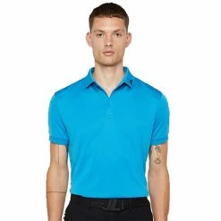 J.Lindeberg J. Lindeberg Lux KV Regular Fit TX Jaquard Jersey Mens Golf Polo