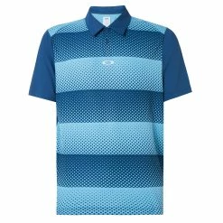 Oakley Dot Stripes Mens Golf Polo
