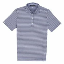 Polo Ralph Lauren RLX Lightweight Airflow Jersey Stripe Mens Golf Polo