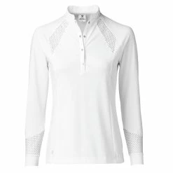 Daily Sports Linnea White Womens Golf Polo
