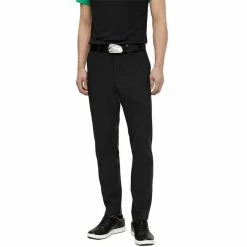 J.Lindeberg J. Lindeberg Ellott Bonded Fleece Black Mens Golf Pants