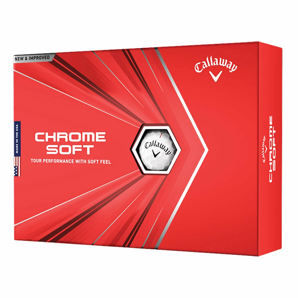 Callaway Chrome Soft Golf Balls 2020 - Dozen