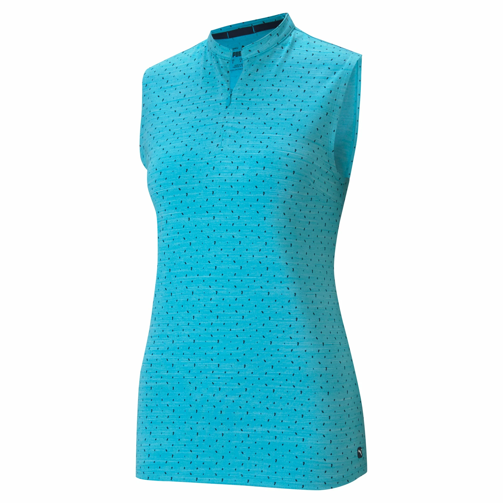 PUMA Golf Puma Cloudspun Polka Womens Golf Polo - Image 3