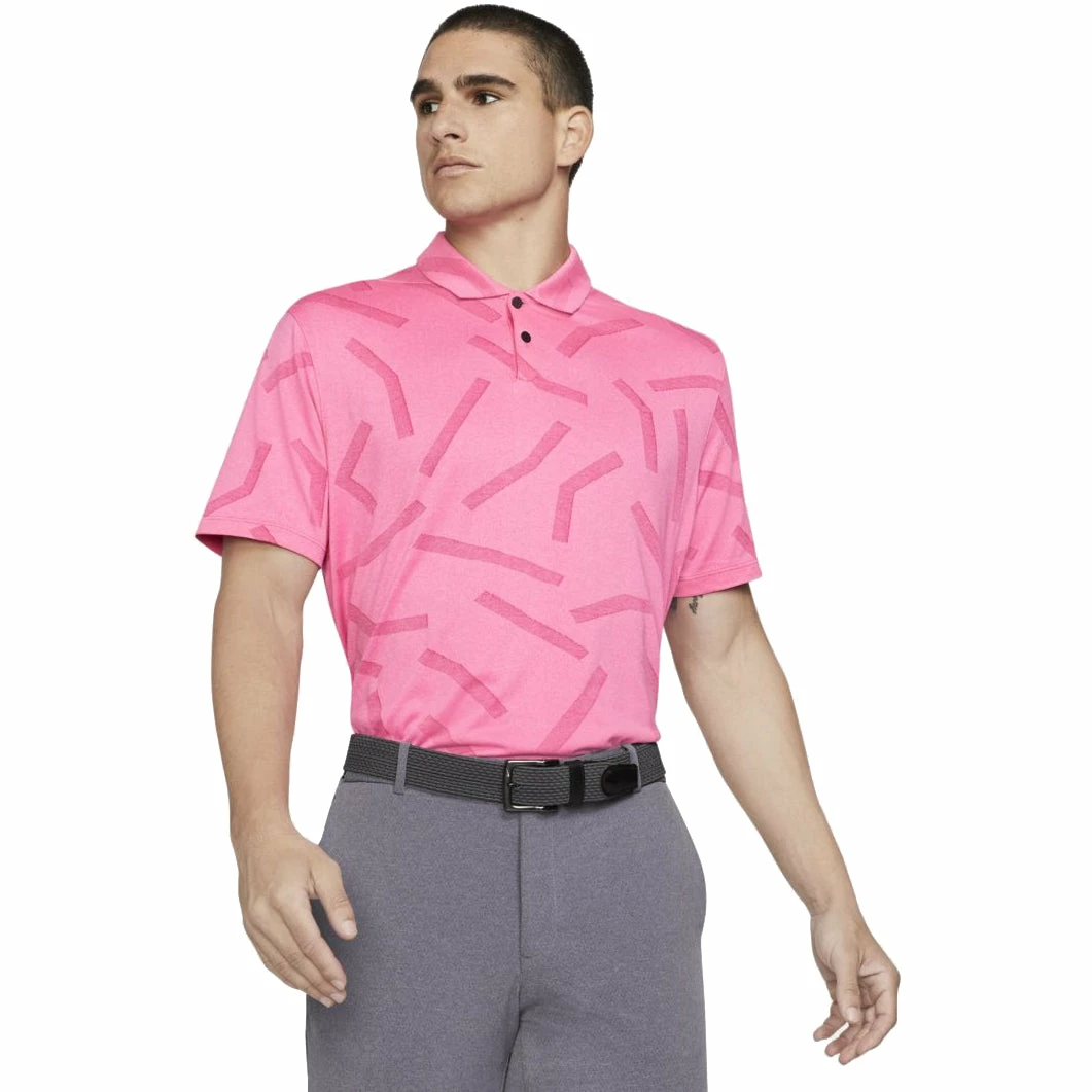 Nike Golf Nike Dri-FIT Vapor Course Print Mens Golf Polo