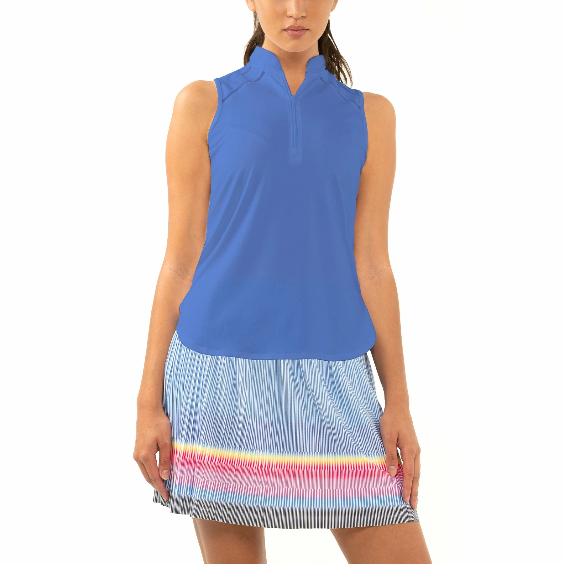 Lucky In Love Charger Womens Golf Tank Top - Image 6