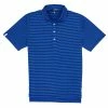 Polo Ralph Lauren RLX Classic Striped Colby Blue Mens Golf Polo