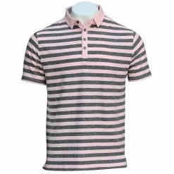 Anderson Ord AndersonOrd Waikiki Prism Pink Mens Golf Polo
