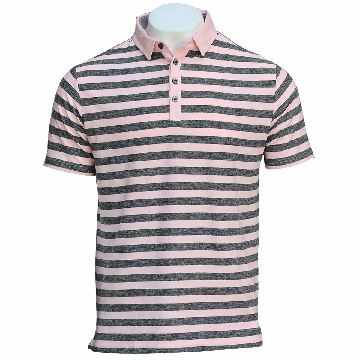 Anderson Ord AndersonOrd Waikiki Prism Pink Mens Golf Polo