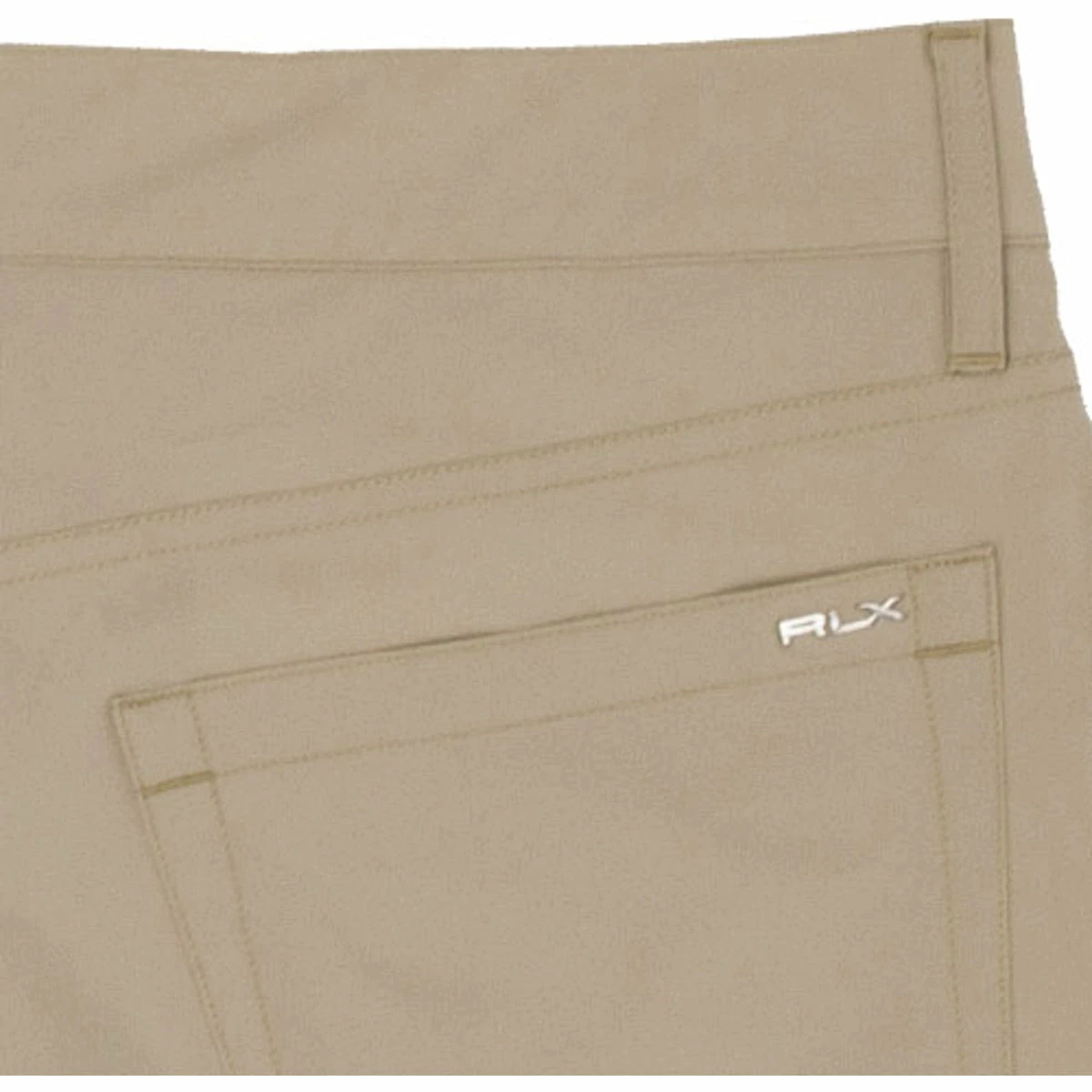 Polo Ralph Lauren RLX Ralph Lauren 5-Pocket Stretch Tailored Fit Classic Khaki Mens Golf Pants - Image 2