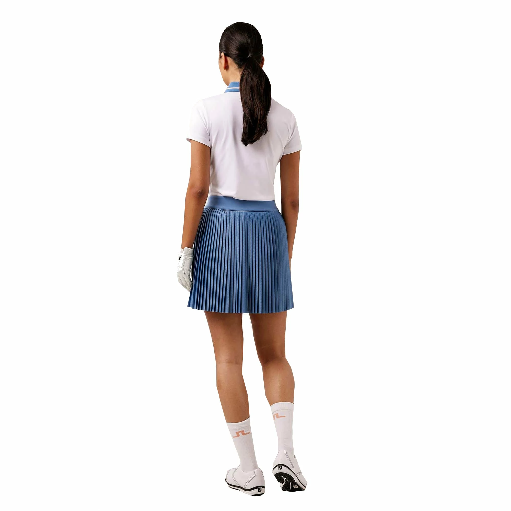 J.Lindeberg J. Lindeberg Binx Captains Blue Womens Golf Skort - Image 3