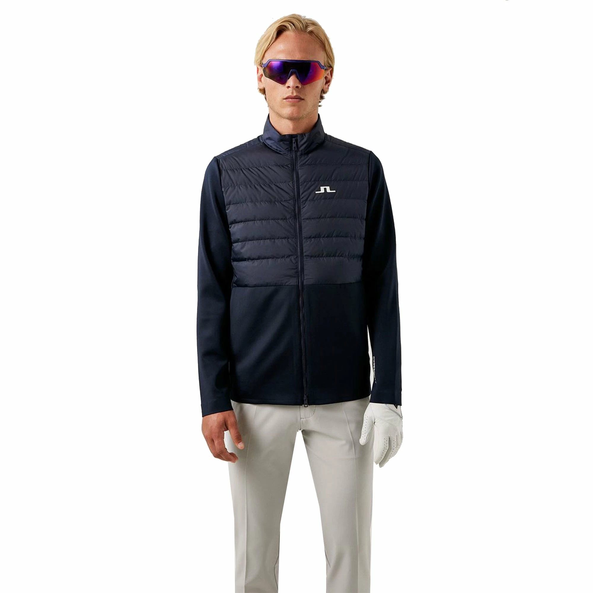 J.Lindeberg J. Lindeberg Thermic Hybrid JL Navy Mens Golf Jacket