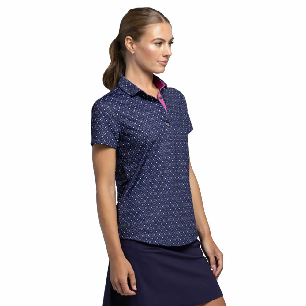 Greyson Scarlett Scarlett Moon Heart Womens Golf Polo - Image 3