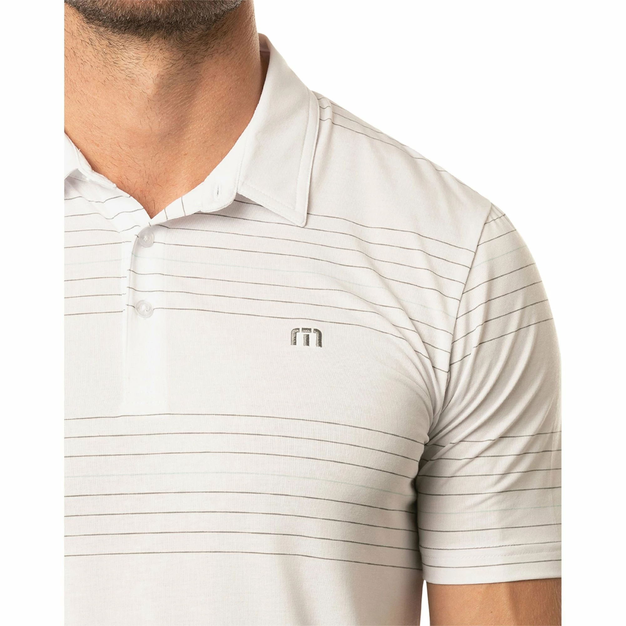 TravisMathew Scene It Mens Golf Polo - Image 2