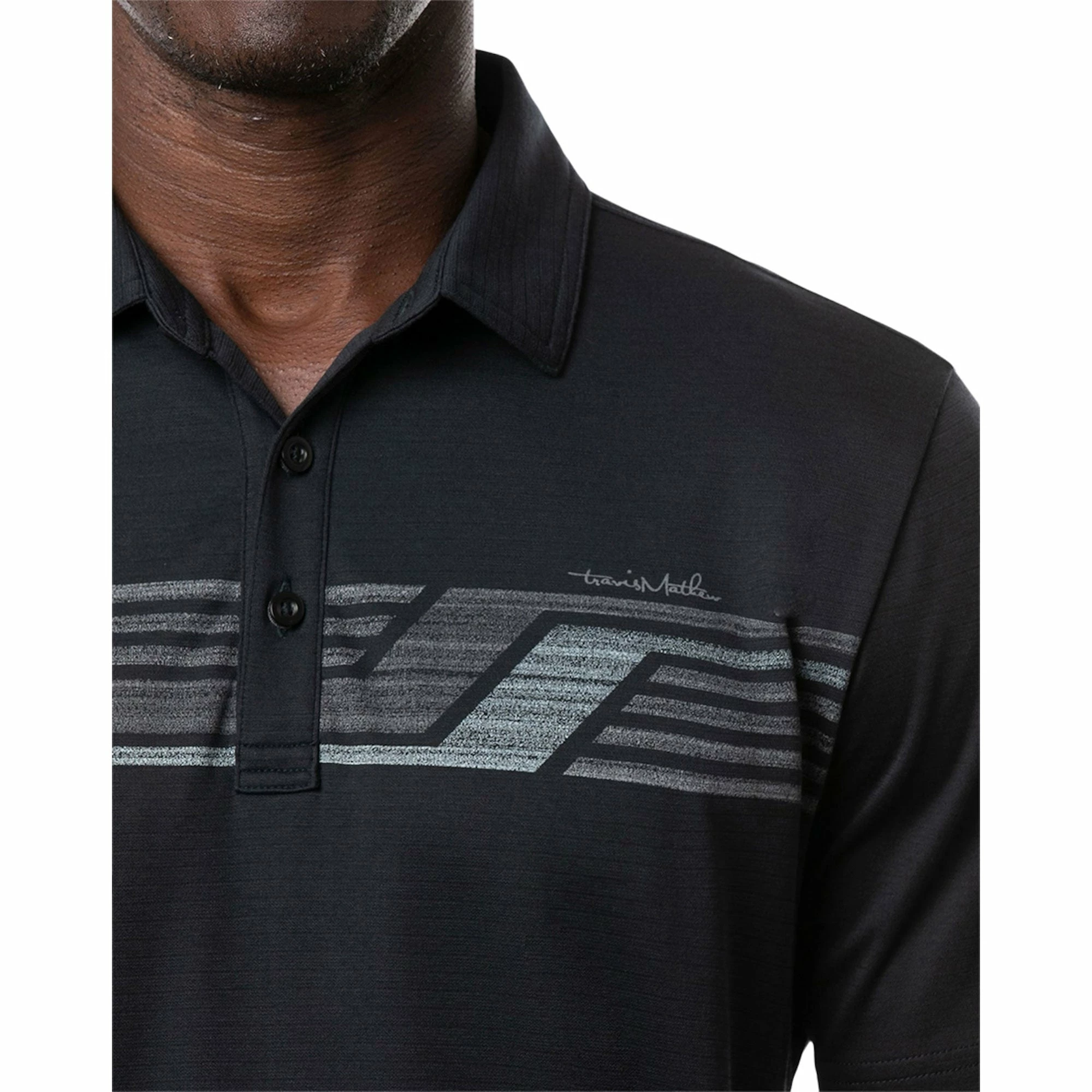 TravisMathew River Basin Mens Golf Polo - Image 3