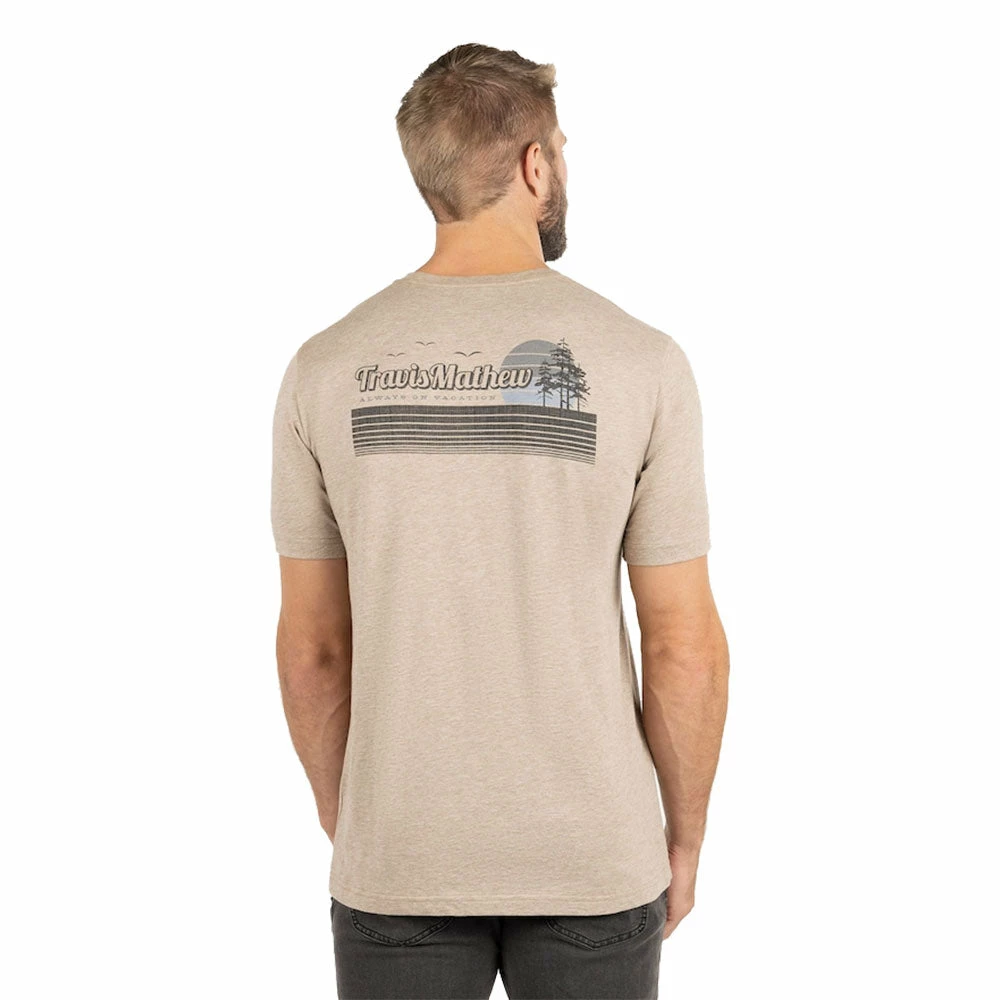 TravisMathew Fish Not Found Mens Golf T-Shirt - Image 2