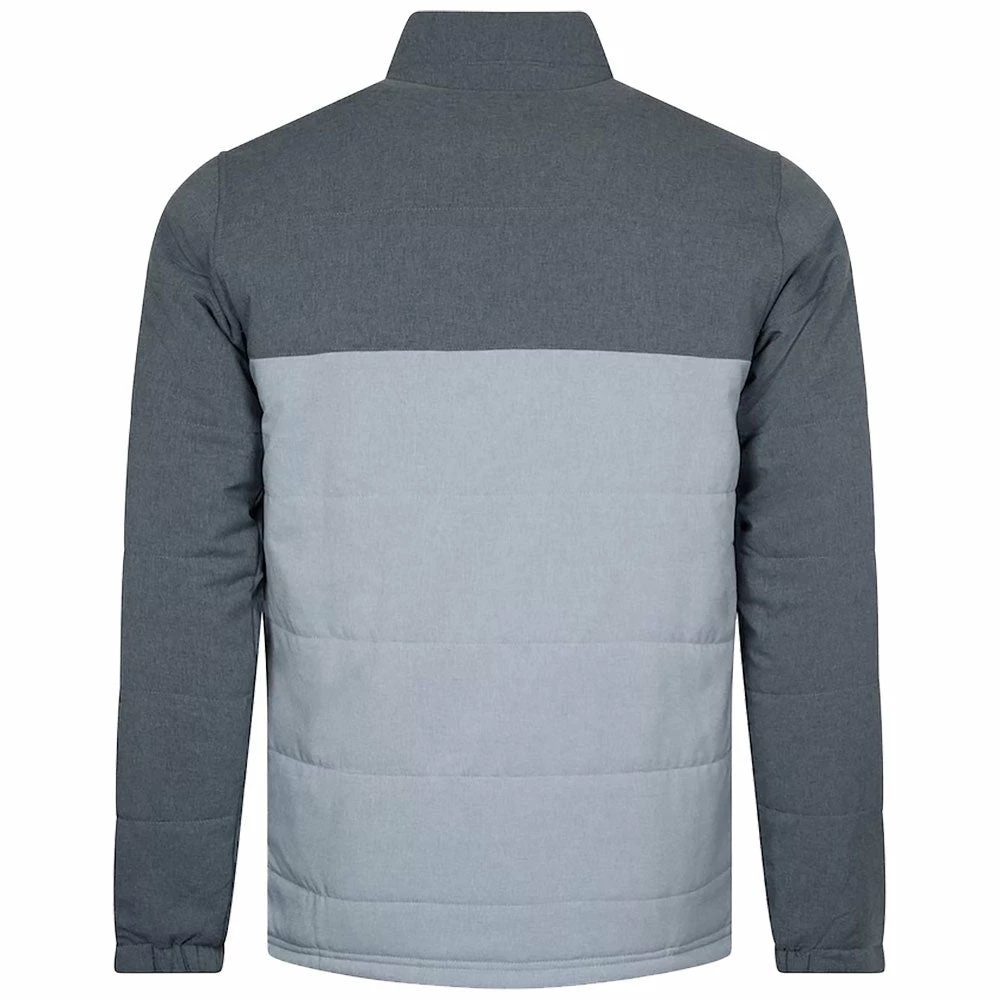 TravisMathew Bite The Bullet Heather Black Mens Golf Jacket - Image 2