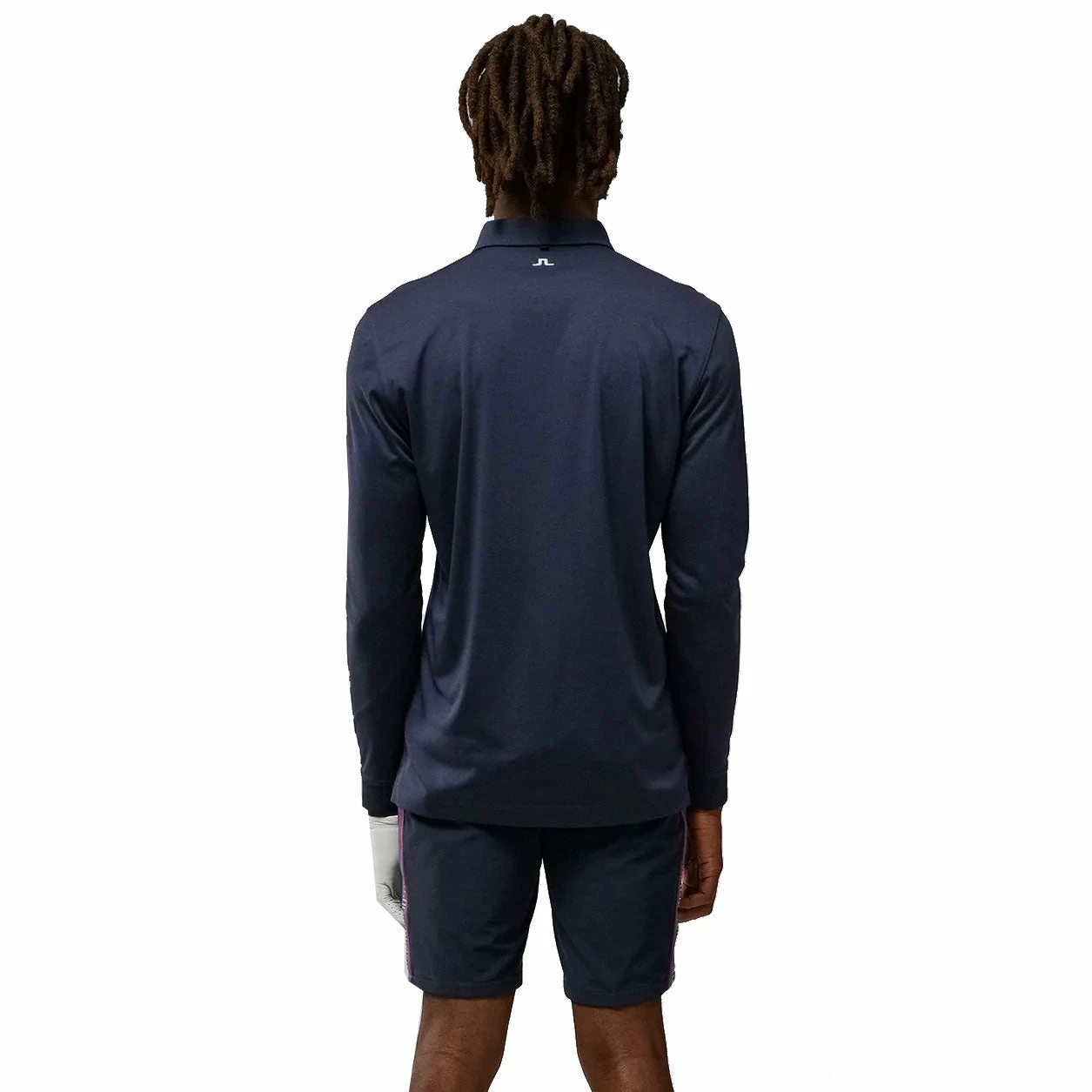J.Lindeberg J. Lindeberg Tour Tech Mens Long Sleeve Golf Polo - Image 2