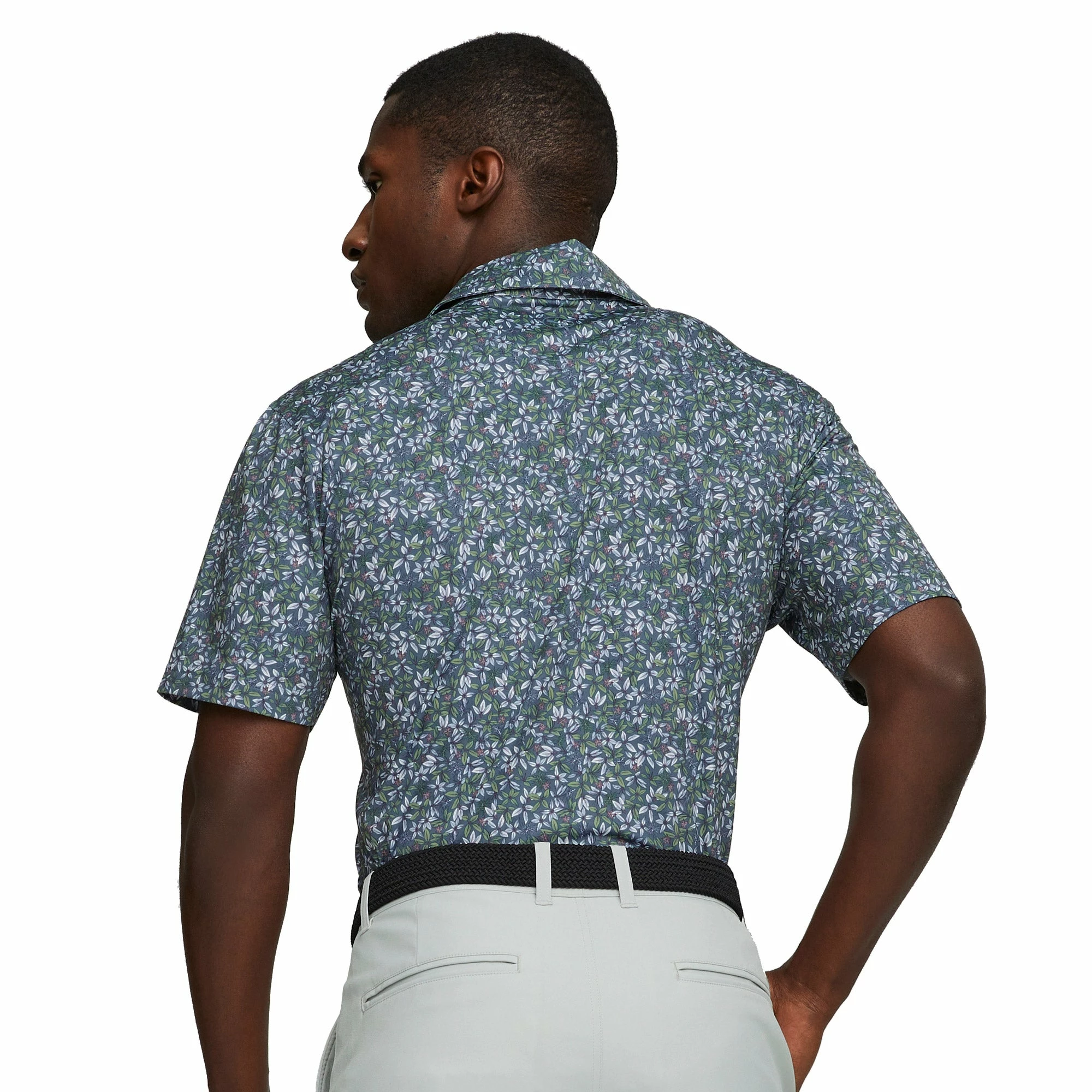 PUMA Golf Puma Mattr Florals Mens Golf Polo - Image 2